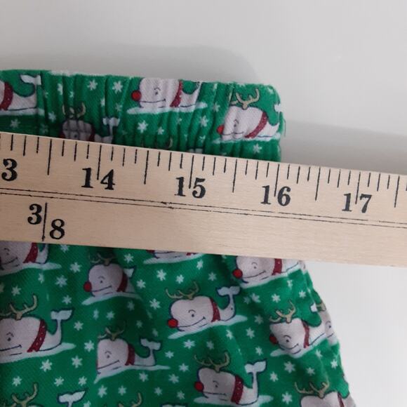 Vineyard Vines Flannel Pajama Pants Christmas Whales Rudolph Mens M Flannel - Picture 7 of 10